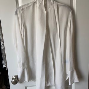 Equipment Femme white blouse.